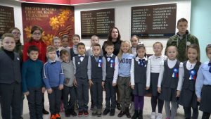 Астраханским школьникам рассказывают о патриотизме, России и героях нашей страны